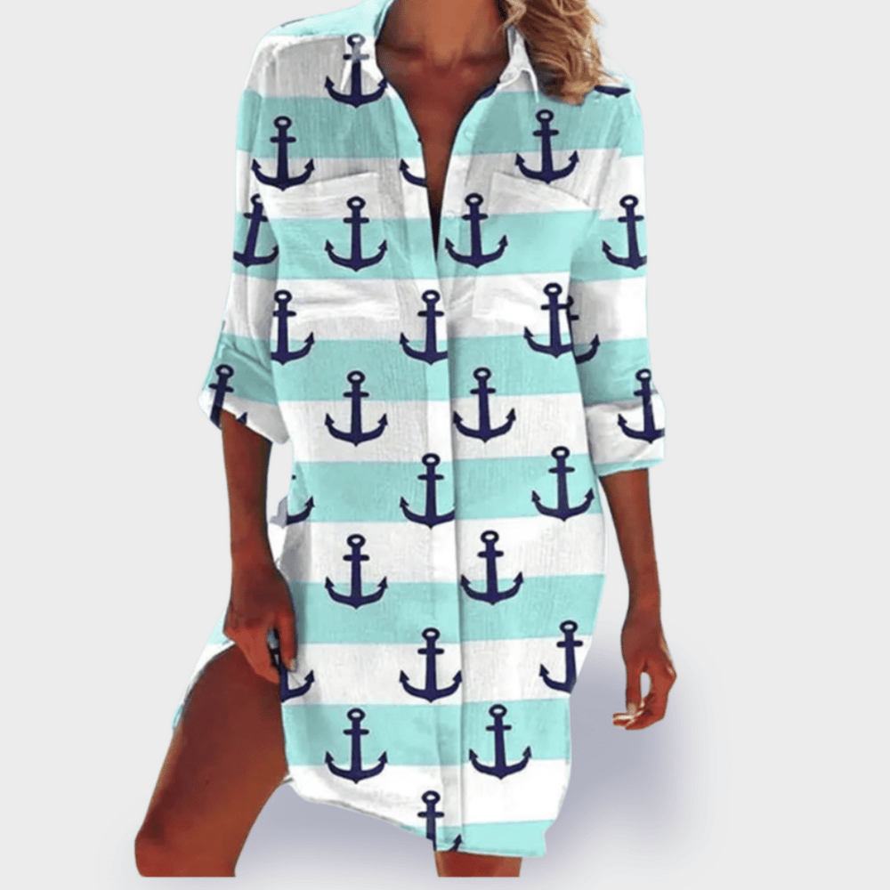 Brigitte Colorful And Leichtes Sommerdress