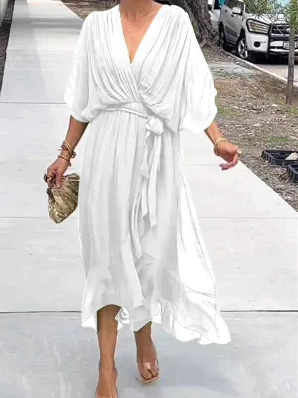 Monica V-Neck Dress