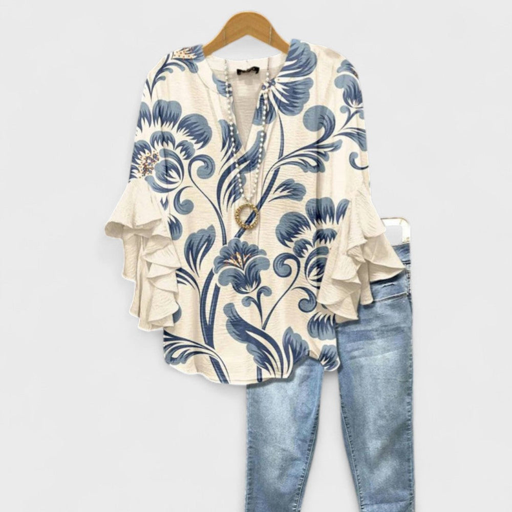 Velira Casual Lightweight Blouse for Everyday Ease