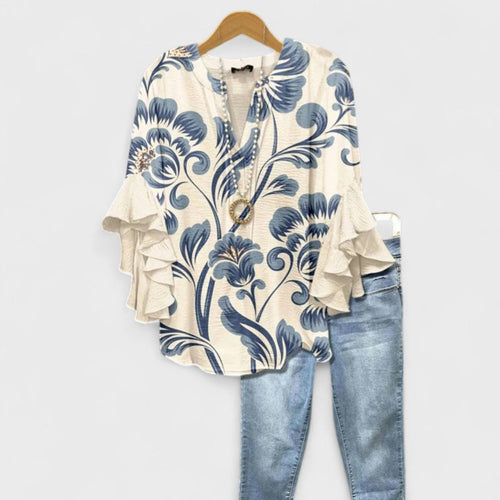 Velira Casual Lightweight Blouse for Everyday Ease