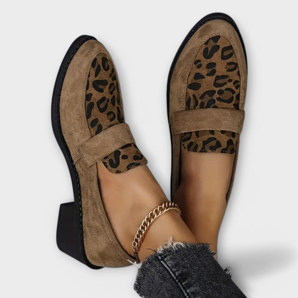 Liorin Leopard Print High Heel