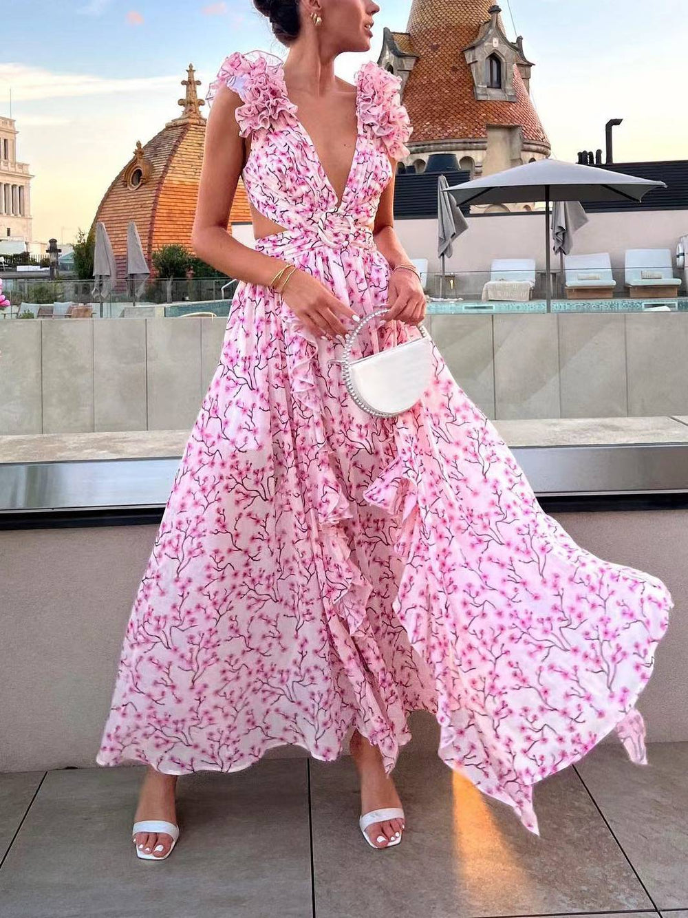 Rivqah Floral Maxi Dress