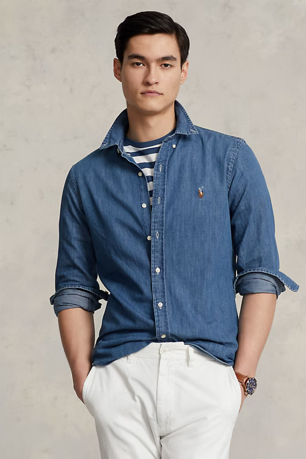 Nikolai Slim-Fit Oxford Shirt