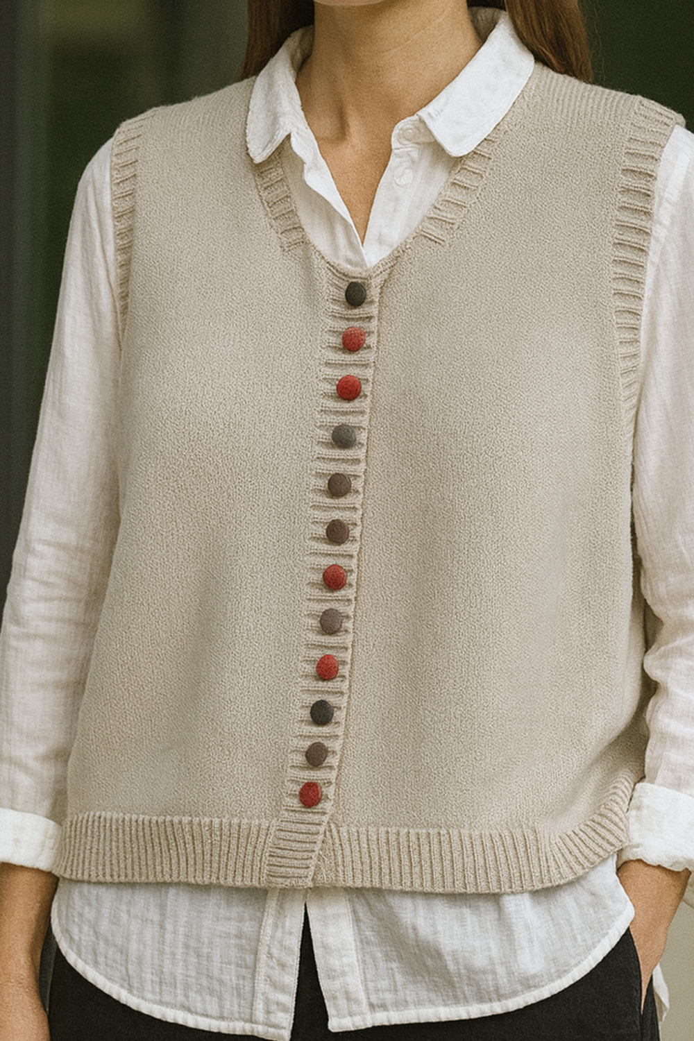 Cecilia Cozy Open-Front Knit Cardigan Sweater Jacket