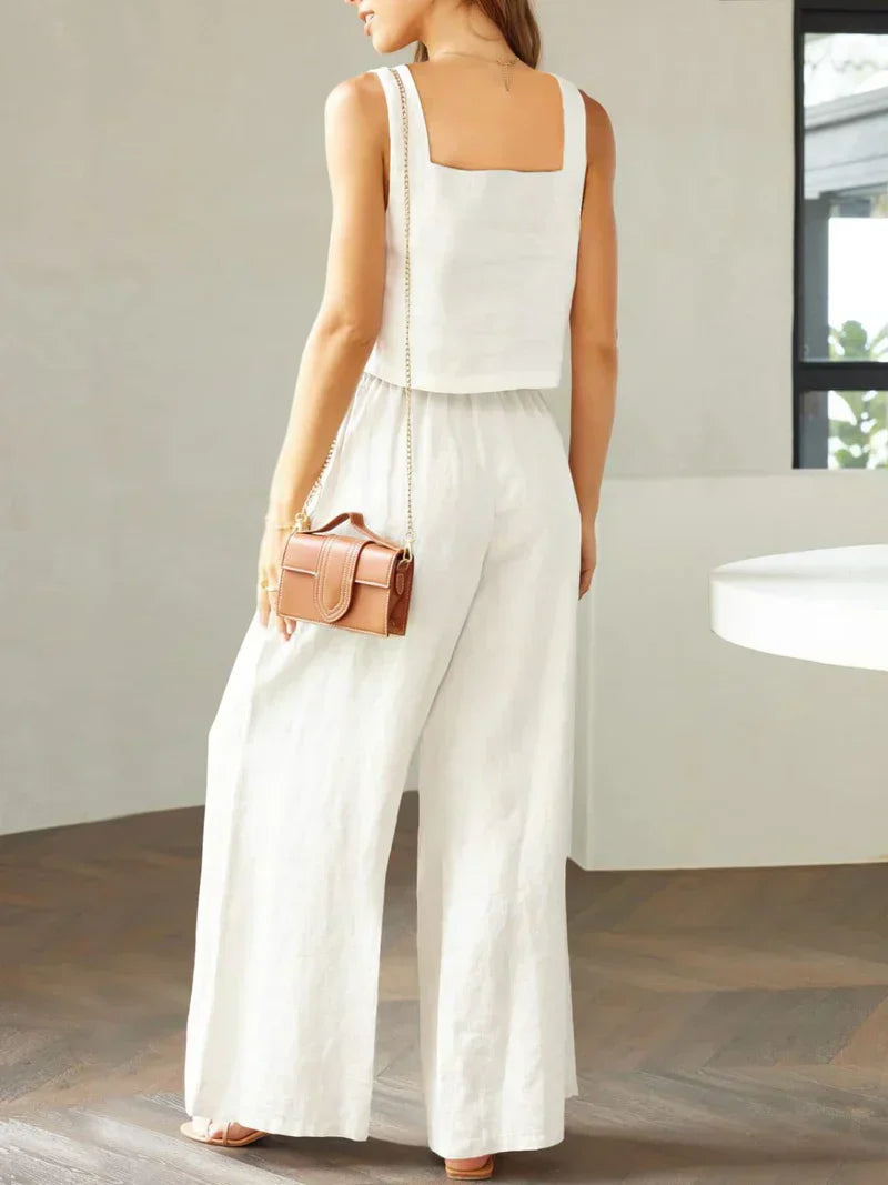 Scarlett Square Neck Top & Pants Set