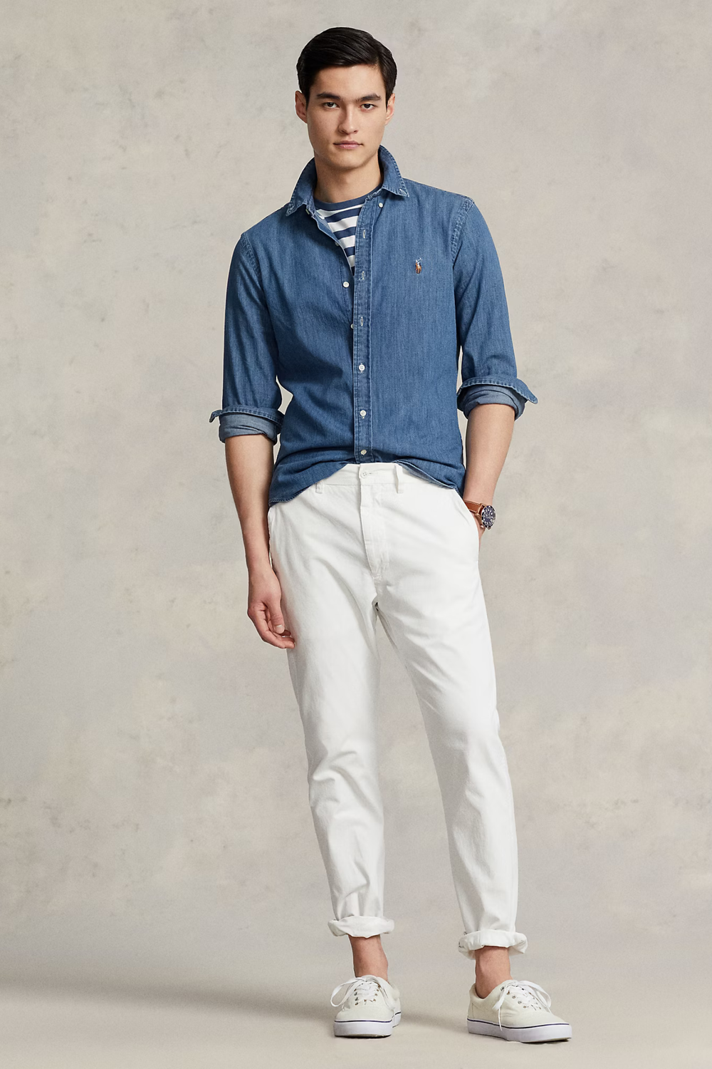 Nikolai Slim-Fit Oxford Shirt