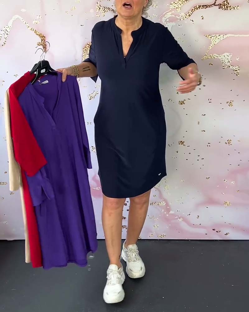 Hanne V-Neck Dress