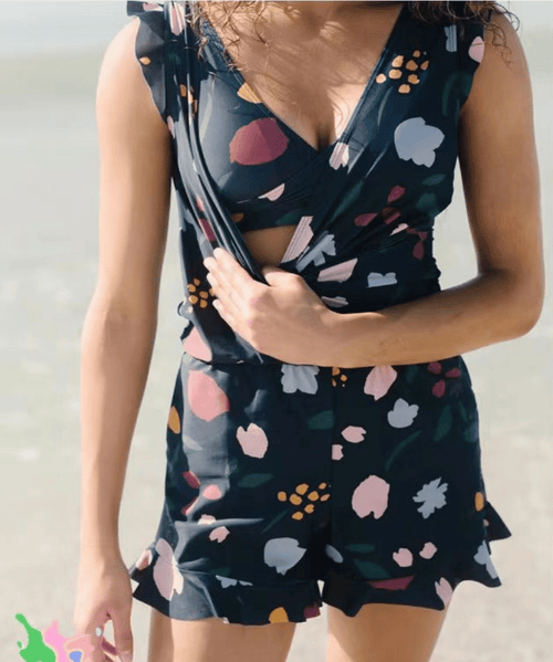 Ayah Chic Coordinated Swimsuit Set