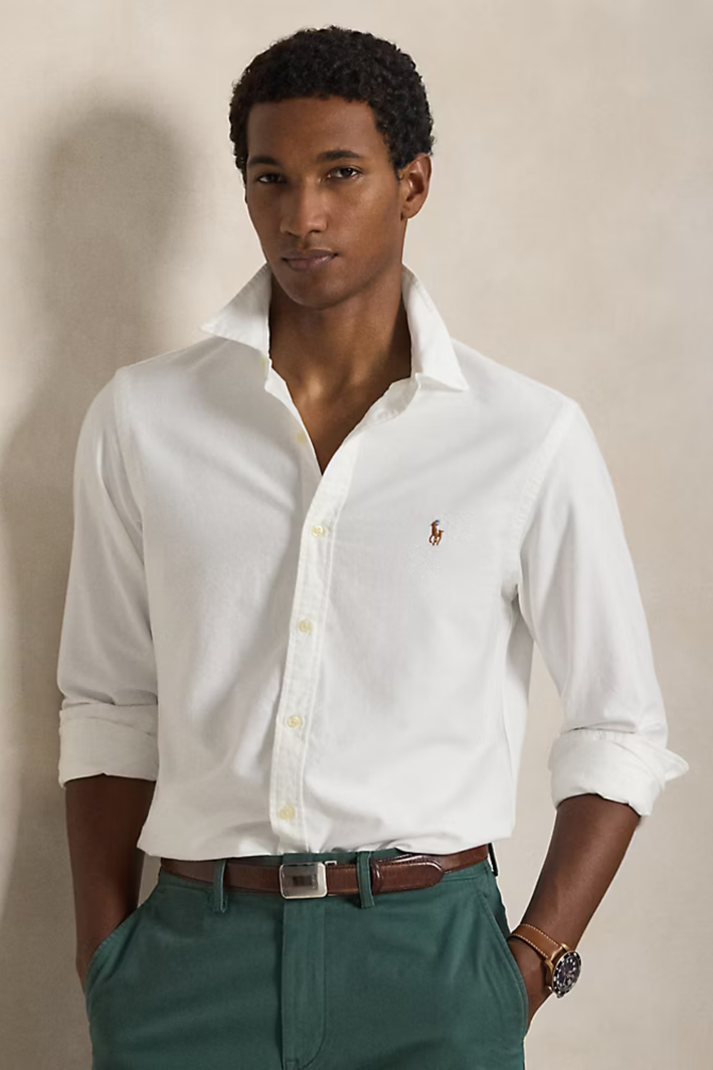Nikolai Slim-Fit Oxford Shirt