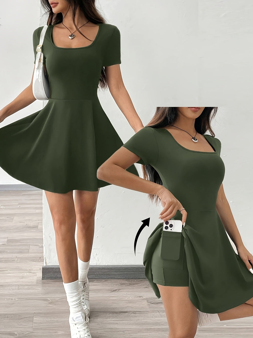 Sculpt Bandeau Mini Dress