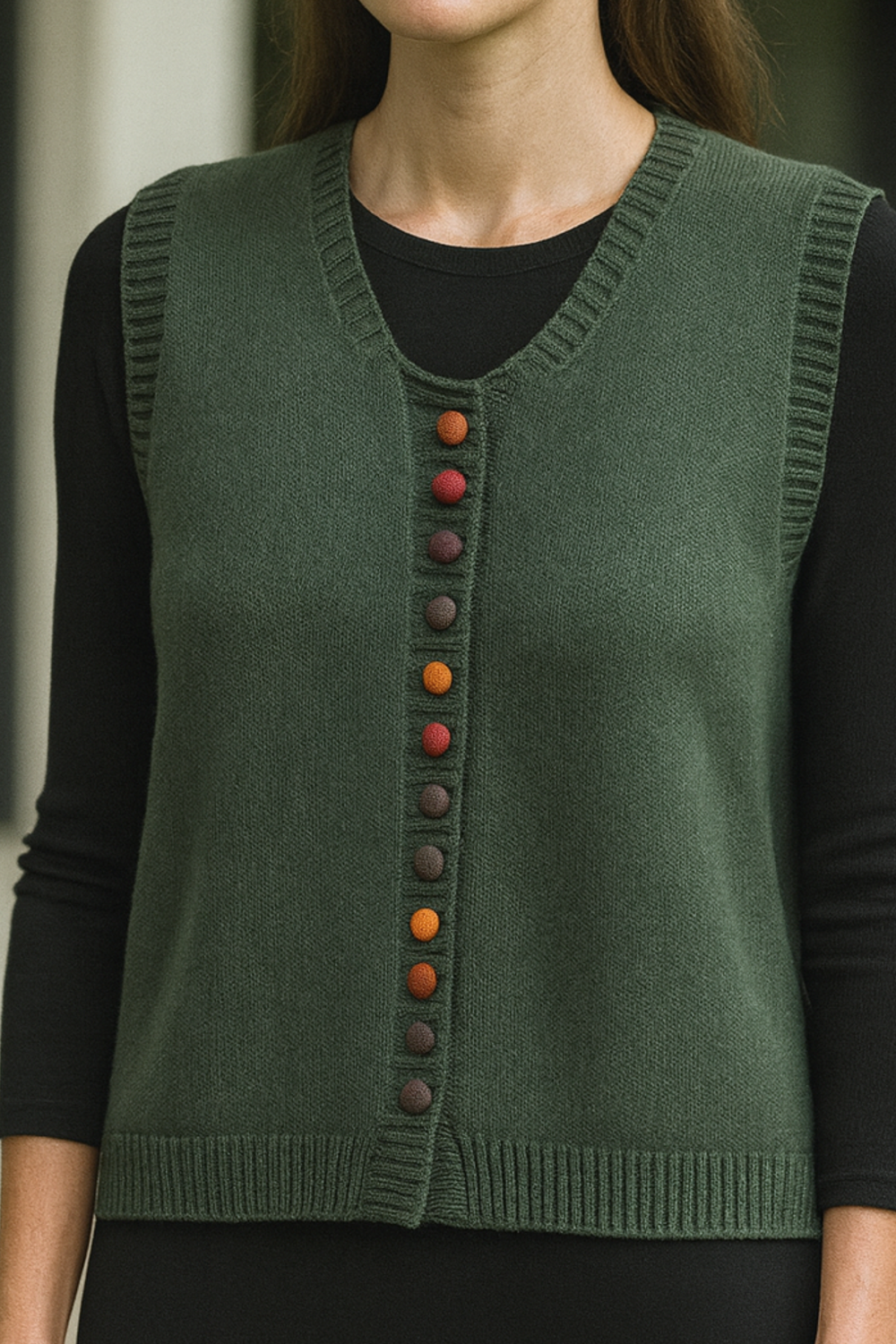 Cecilia Cozy Open-Front Knit Cardigan Sweater Jacket