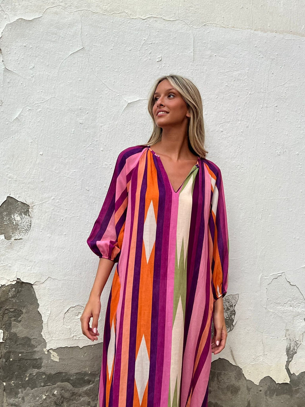 Lunara Pinkes Mykonos Dress