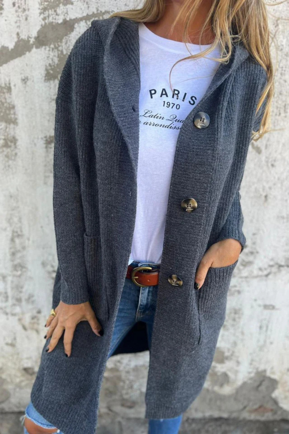 Gisela Long Cardigan