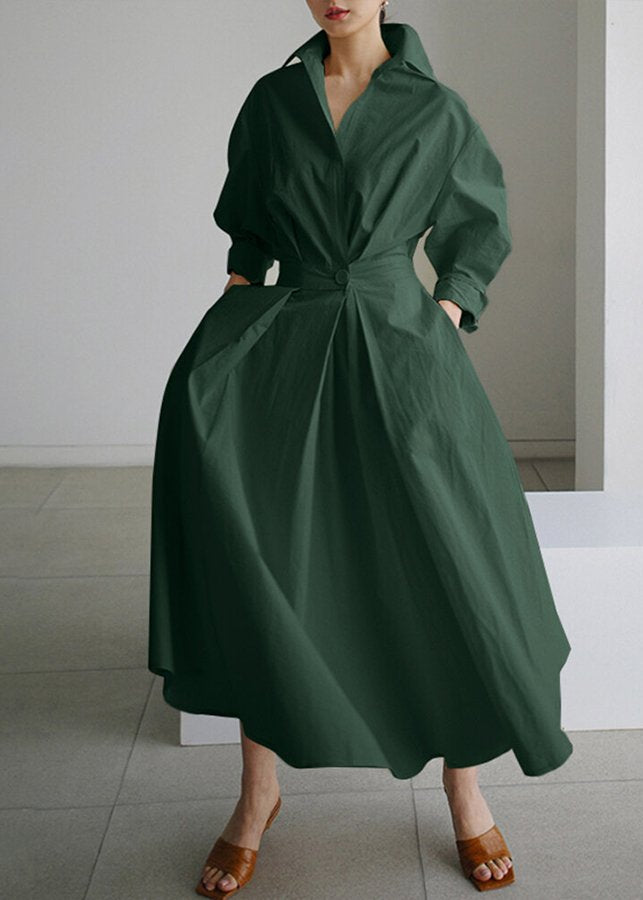 Cleo Elegant Wrap Dress