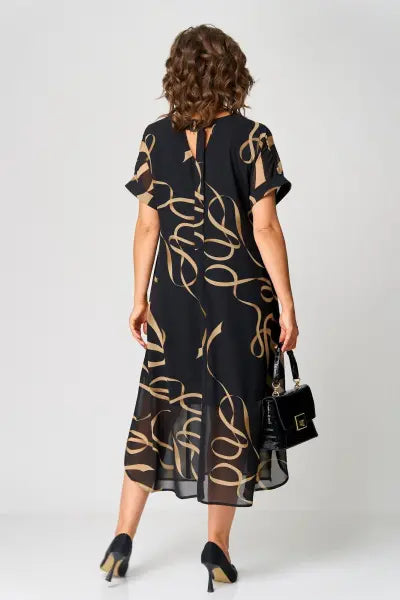 Wilhma Oversized Chiffon Dress