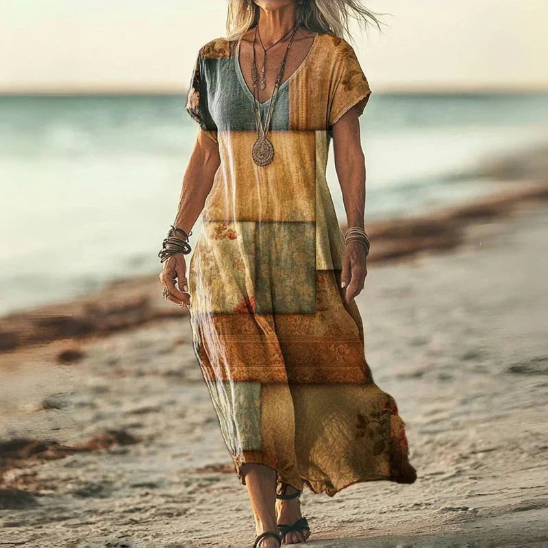 Lumisse Stretch Polyester Long Dress
