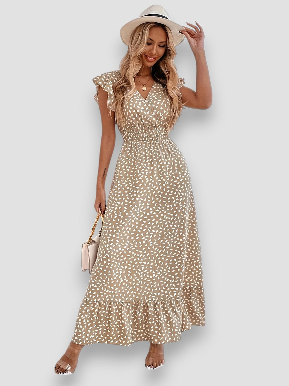 Antonella Ruffle Dress