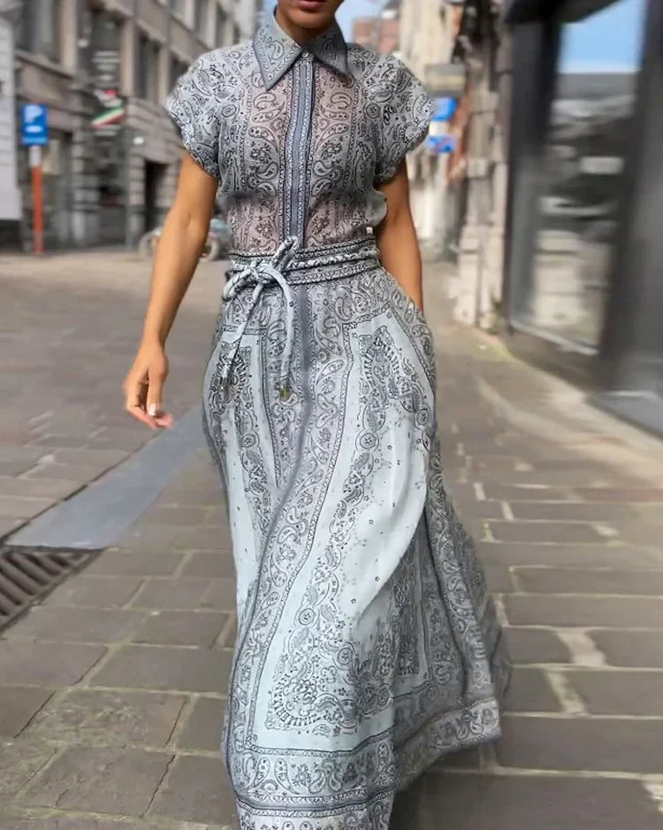 Celeste Printed Dress