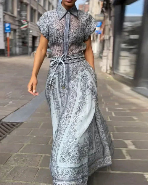 Celeste Printed Dress