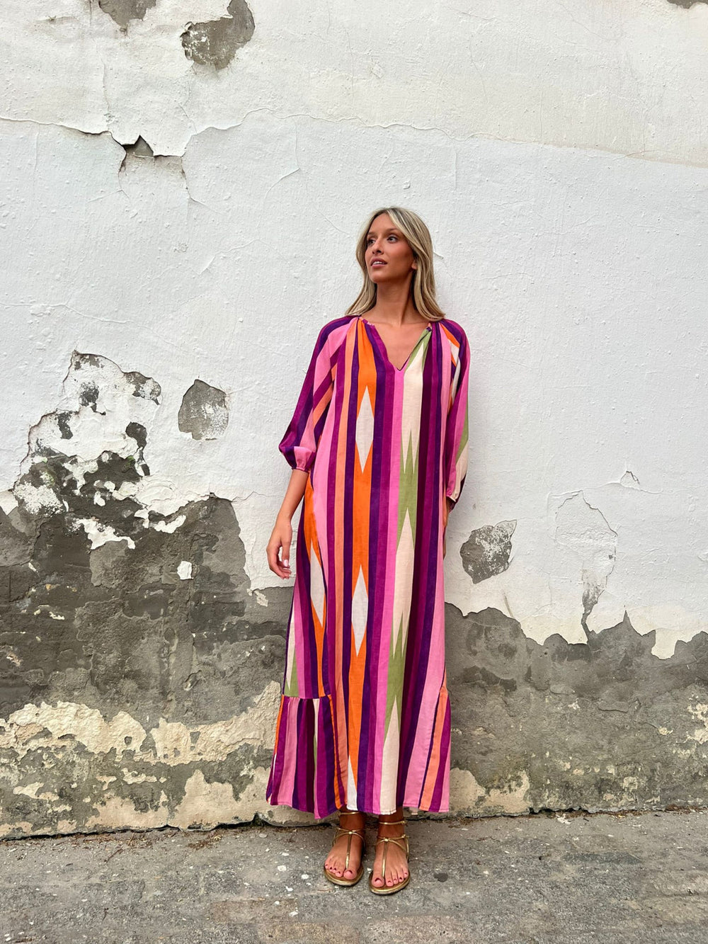 Lunara Pinkes Mykonos Dress