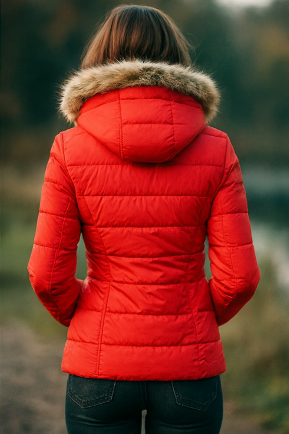 Annabeth Puffer Jacket with Hood