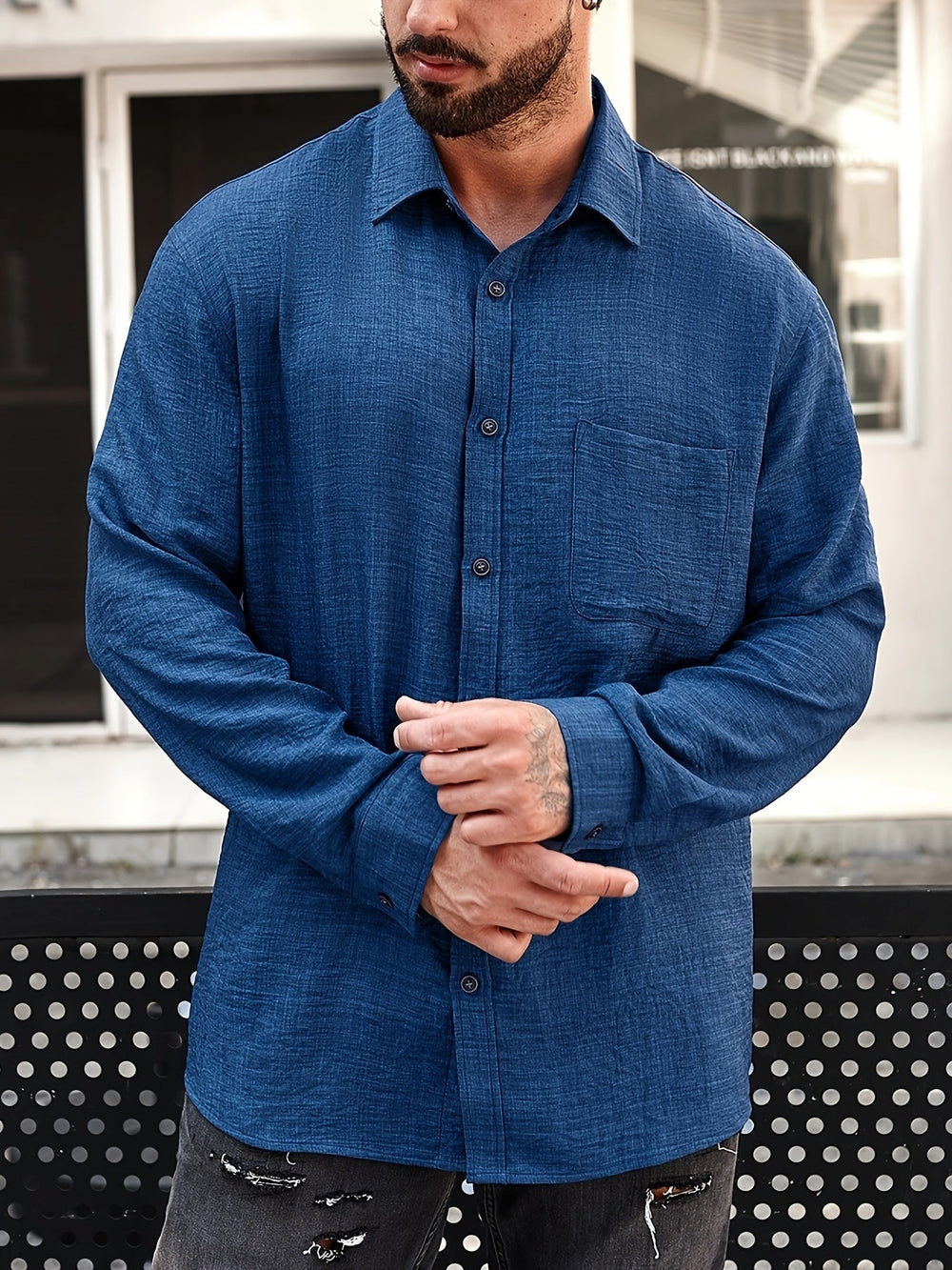 Patrik Casual Long-Sleeve Shirt