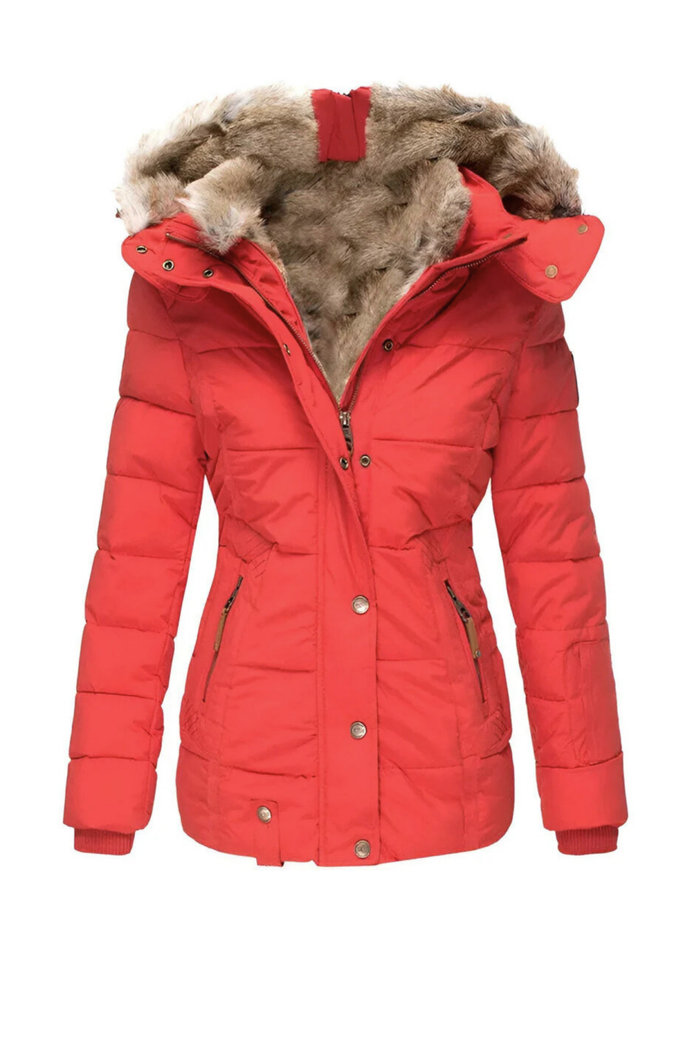 Annabeth Puffer Jacket with Hood