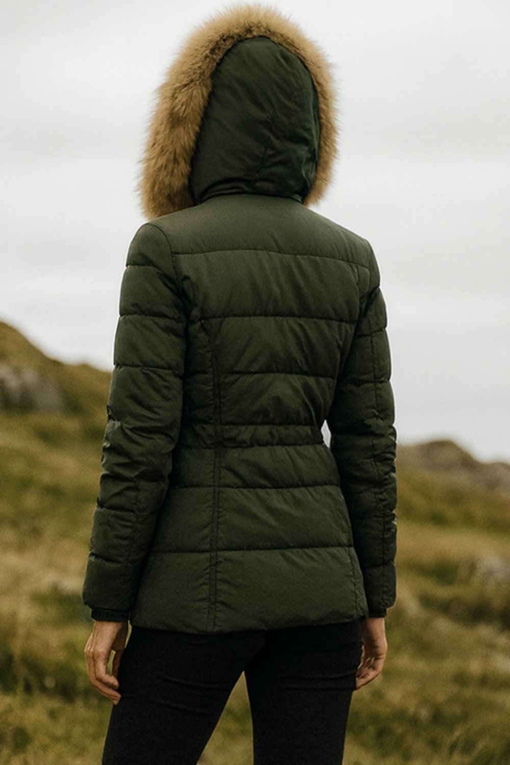 Annabeth Puffer Jacket with Hood