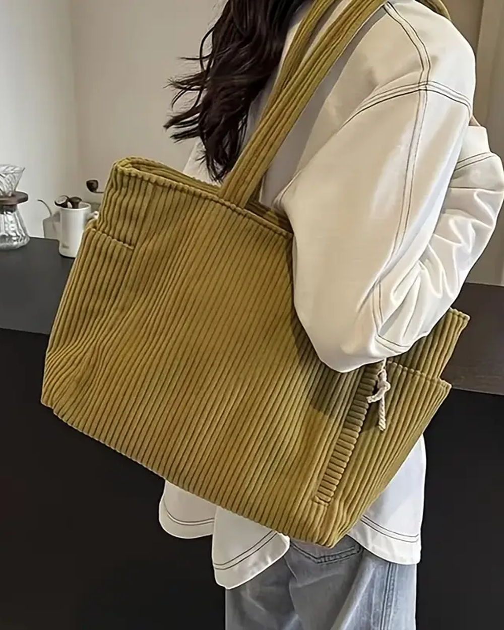 Tiana Strukturierte Tragetasche