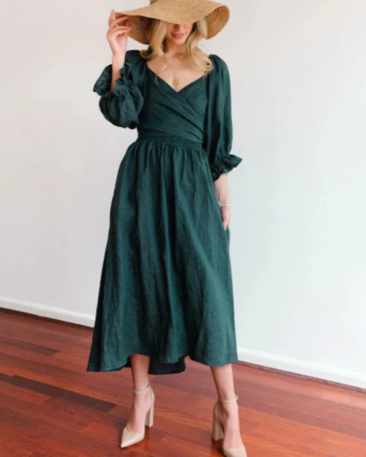 Diana Ruffle Dress