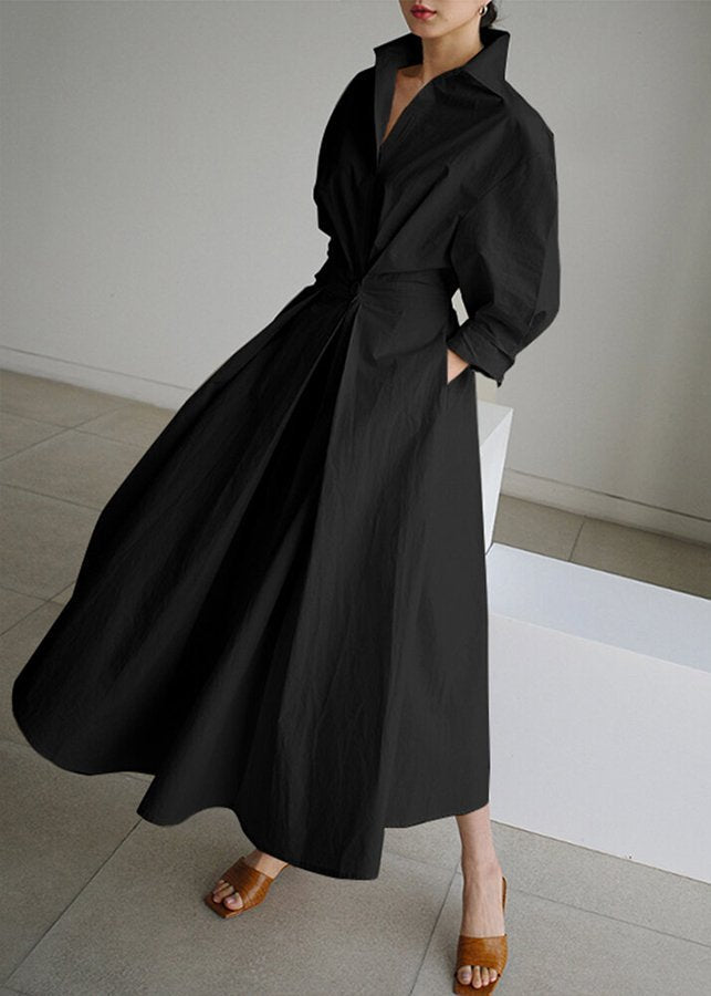 Cleo Elegant Wrap Dress