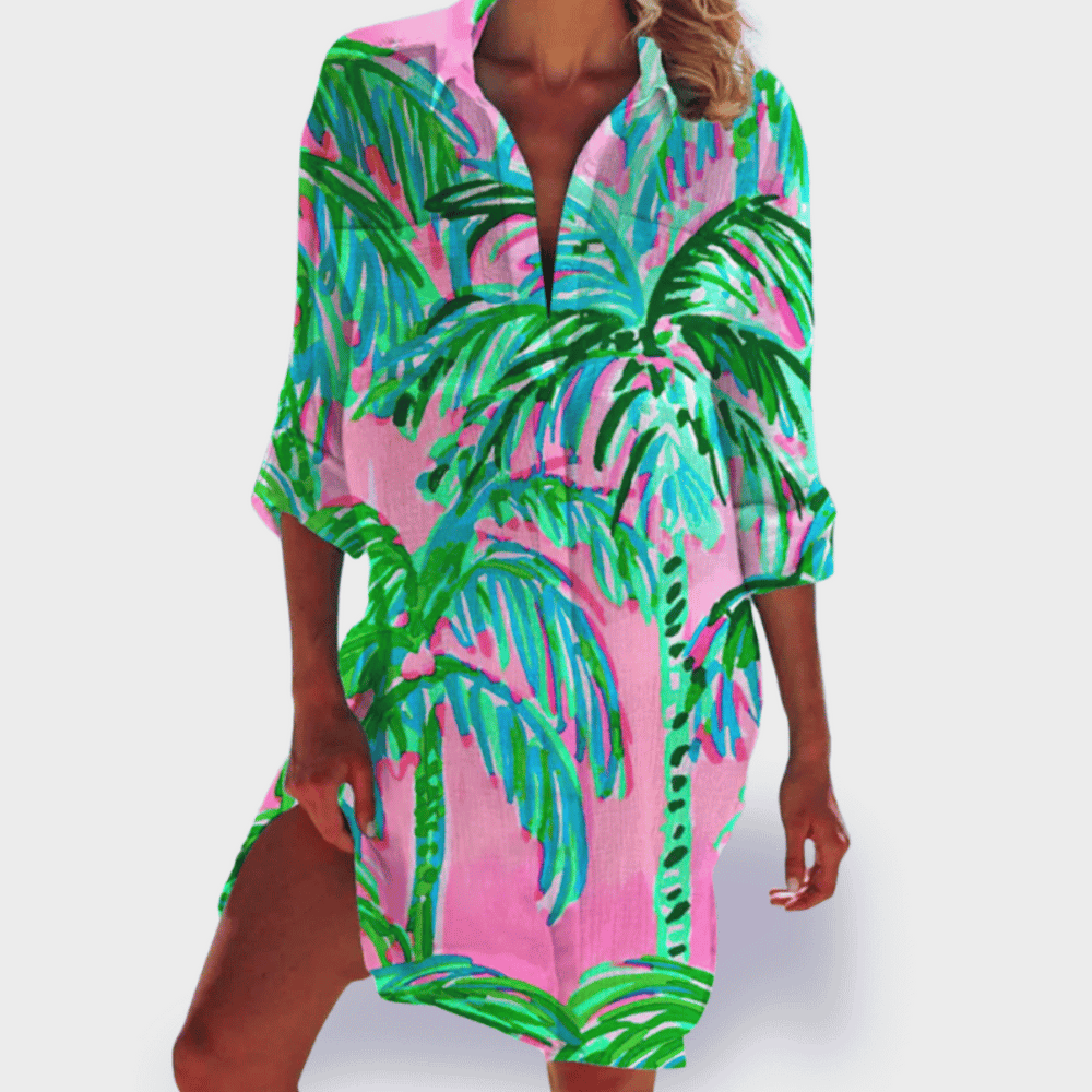 Brigitte Colorful And Leichtes Sommerdress