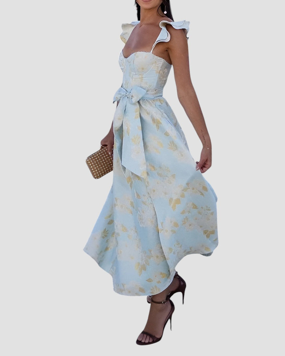 Bruna Belted Dress