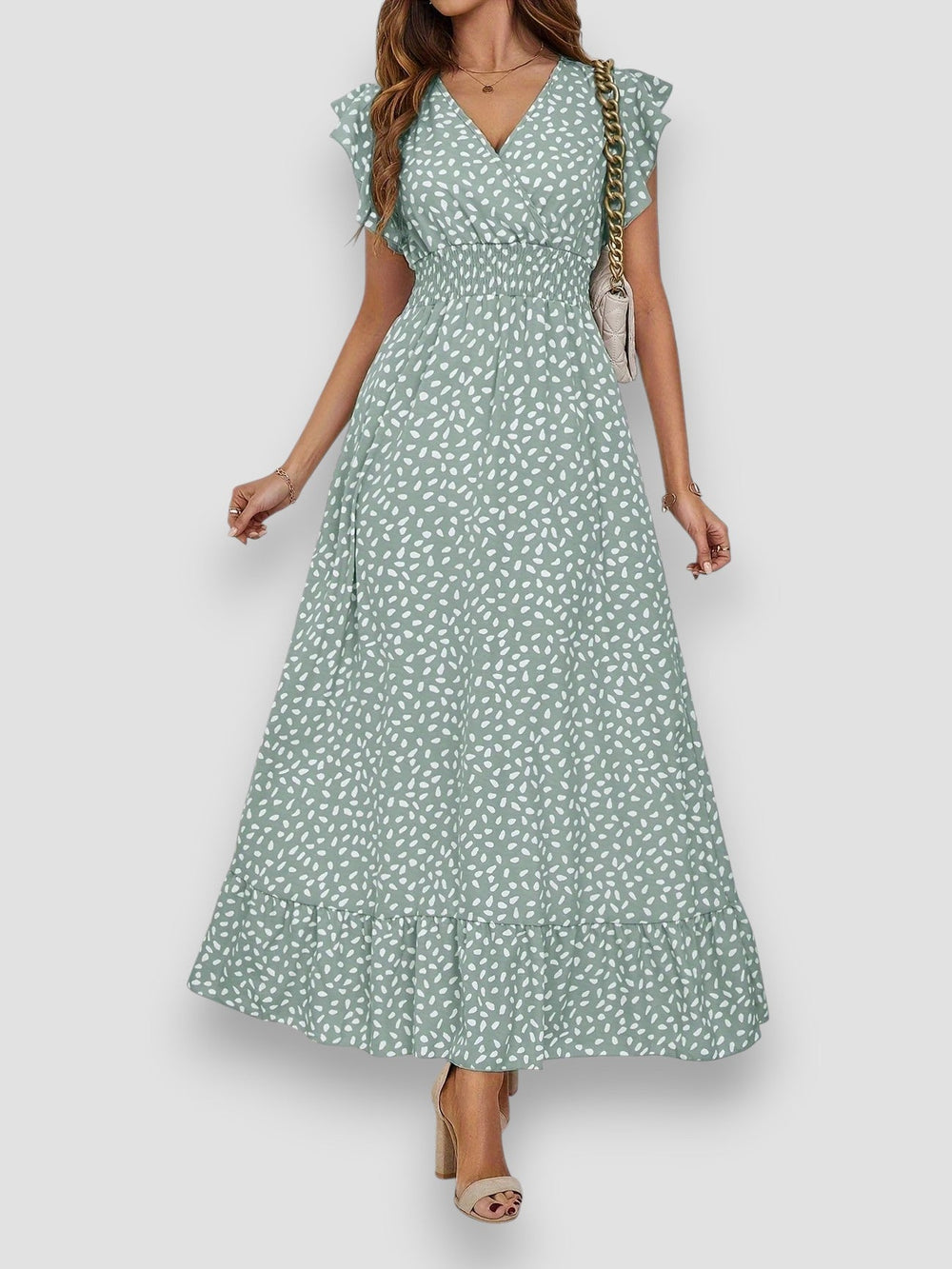 Antonella Ruffle Dress