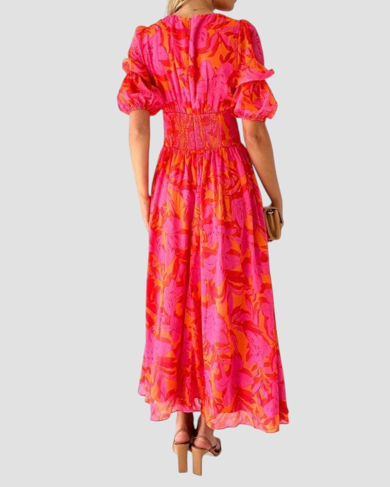Emma Puff Sleeve Dress