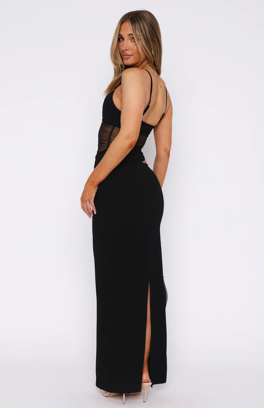 Naiara Maxi-dress With Cut-outs