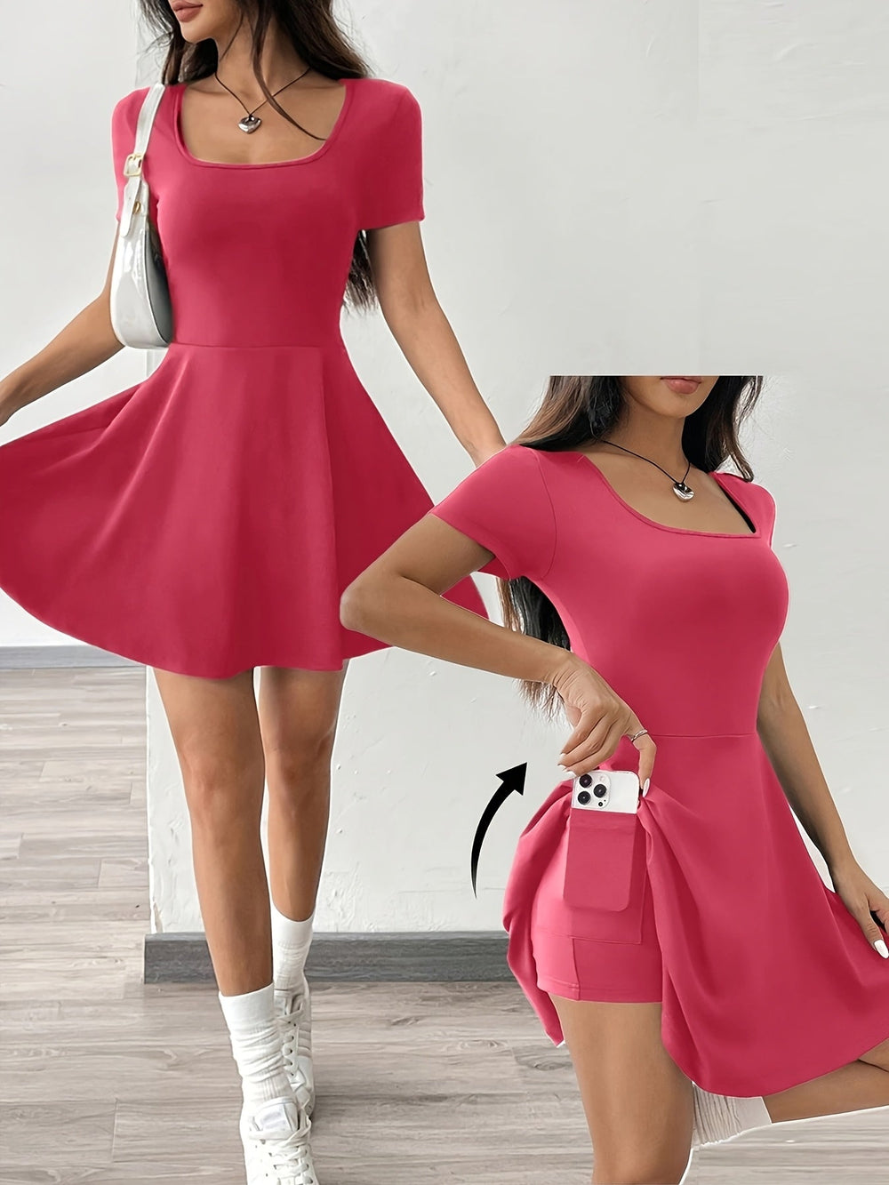 Sculpt Bandeau Mini Dress