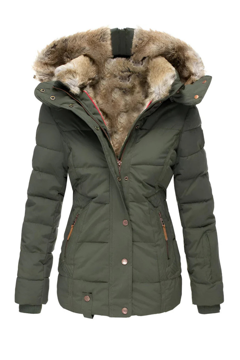 Annabeth Puffer Jacket with Hood