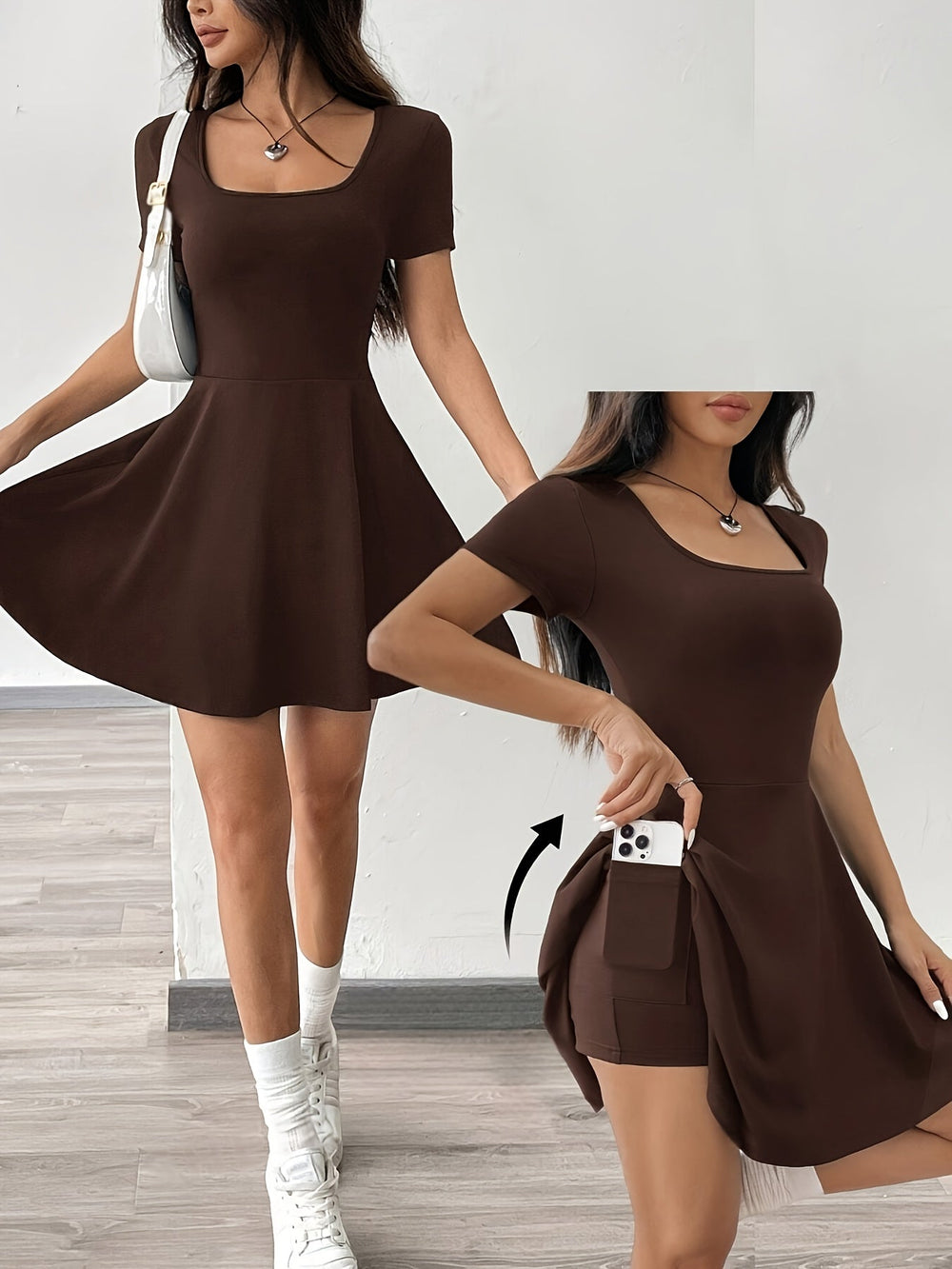 Sculpt Bandeau Mini Dress