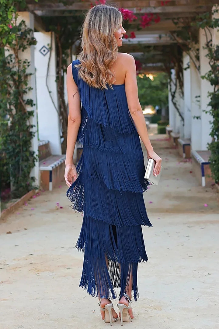 Anne One-Shoulder Dress