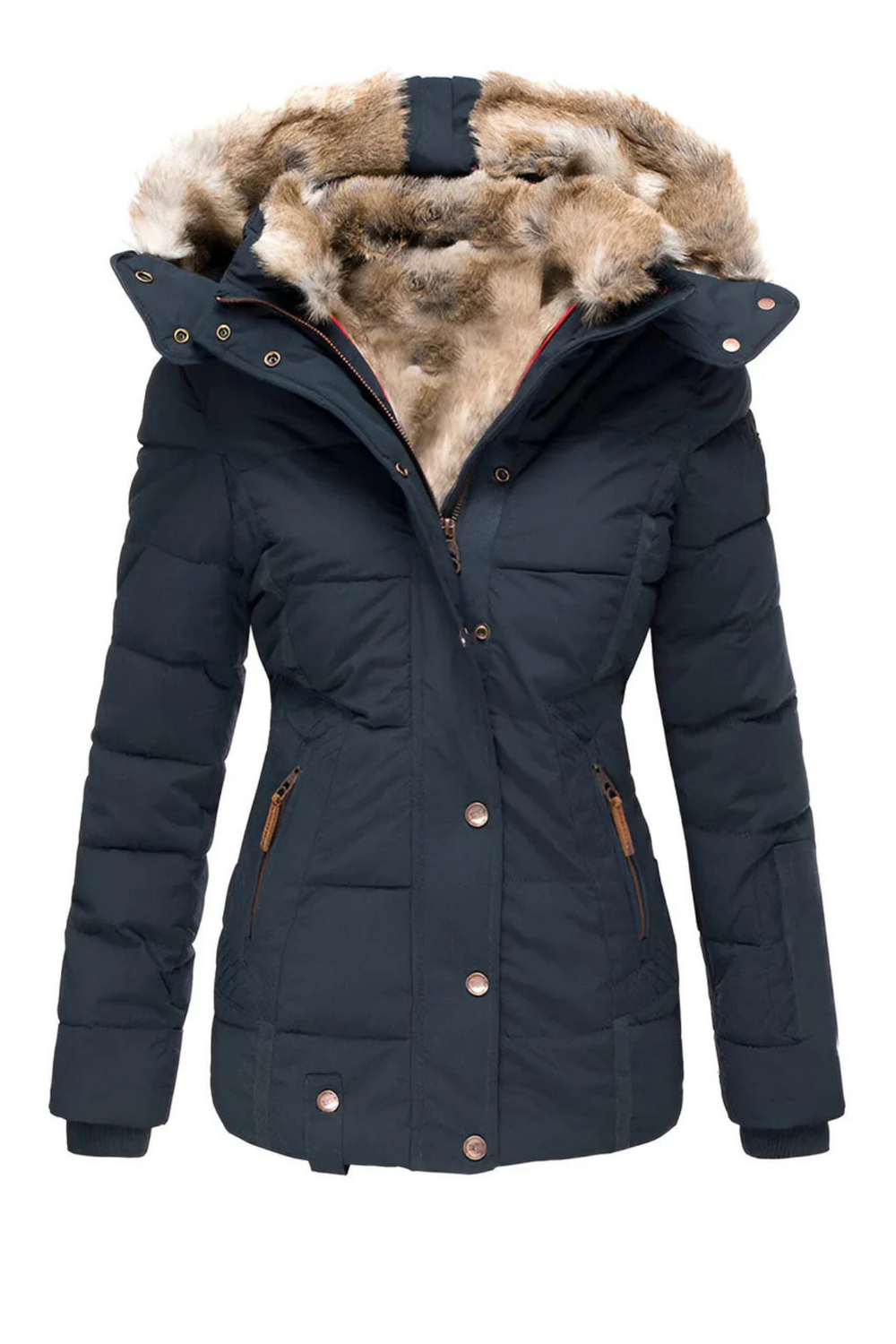 Annabeth Puffer Jacket with Hood