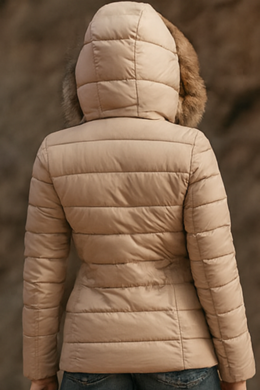 Annabeth Puffer Jacket with Hood