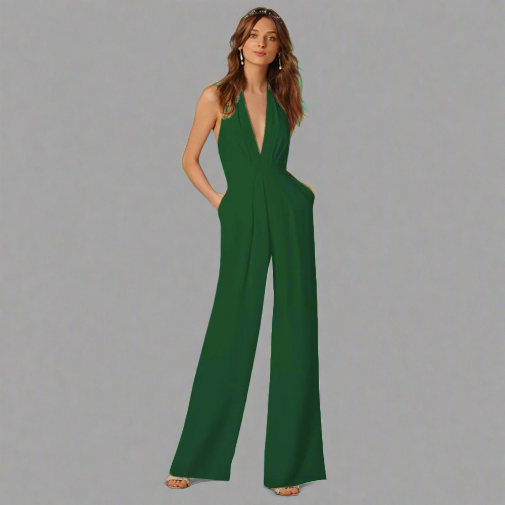 Briseis Formal Evening Special Occasion Dressy Jumpsuit
