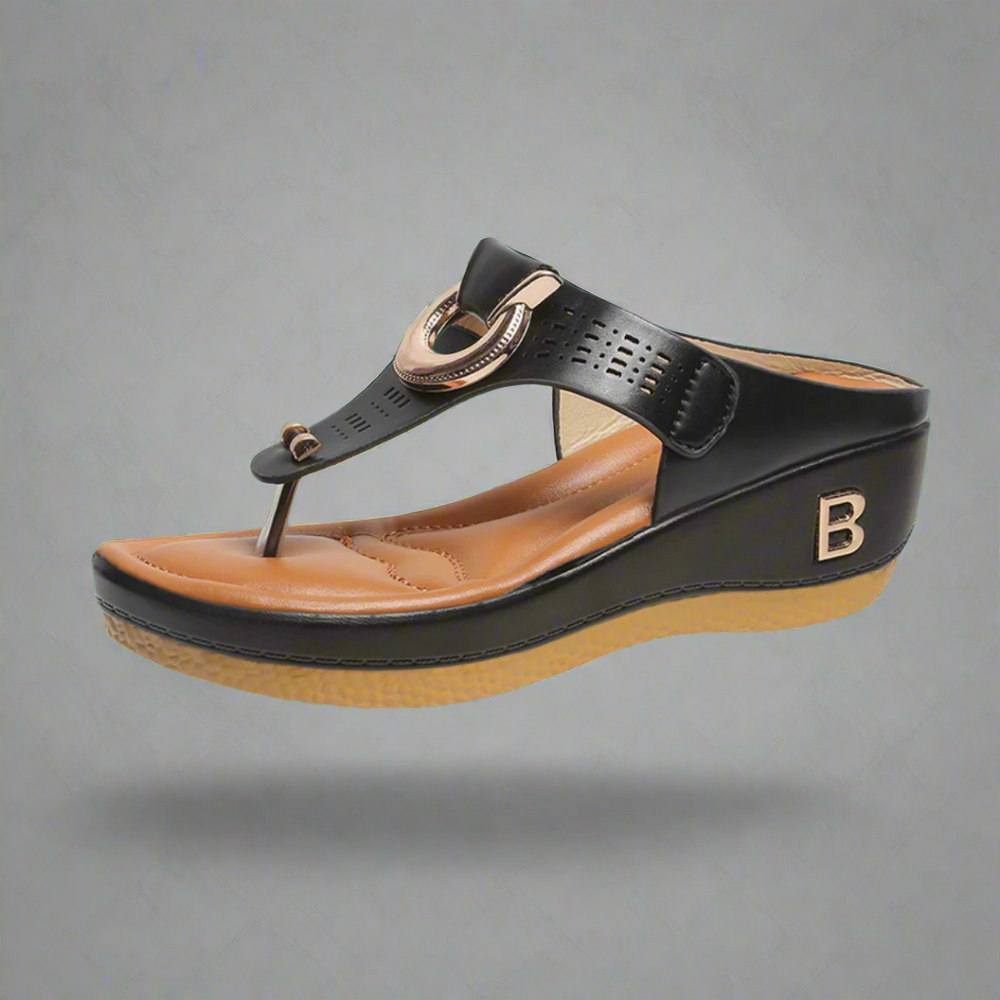Tove Comfort Strappy Open-Toe Adjustable-Strap Sandals