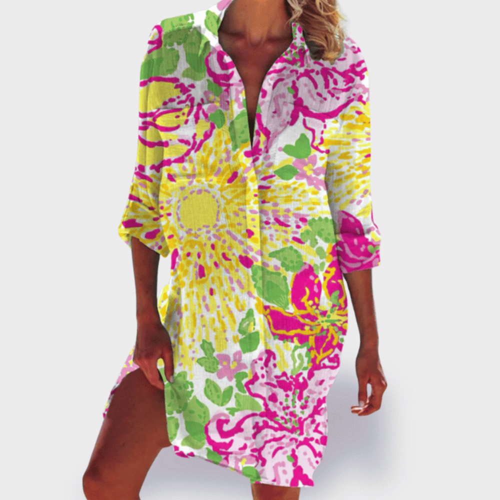 Brigitte Colorful And Leichtes Sommerdress