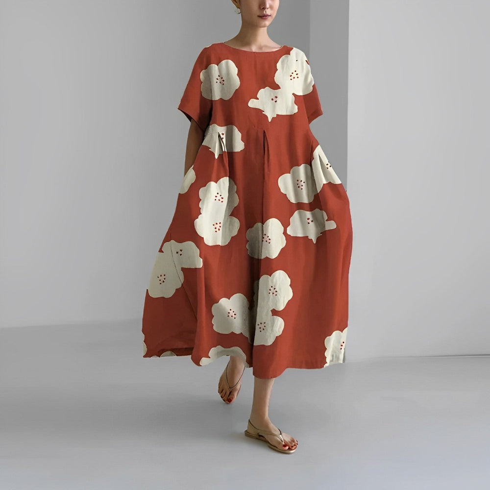 Celestine Boho Floral Dress for Romantic Style