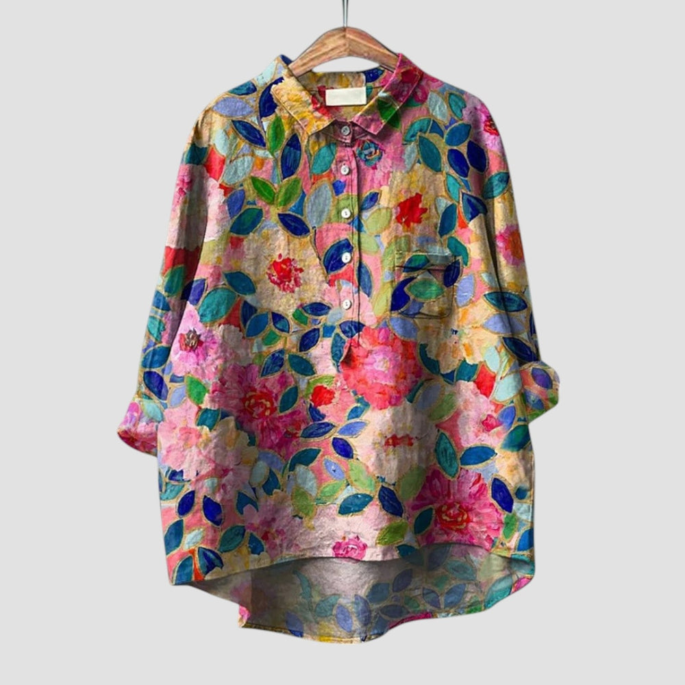 Althea Statement Statement Designer Button Shirt for Women