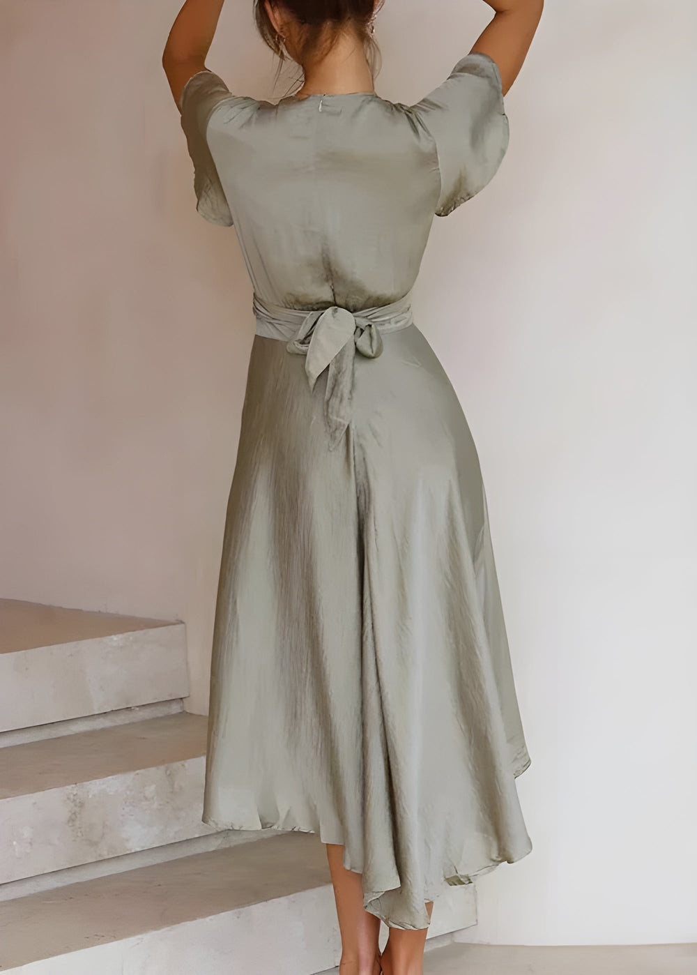 Elly Flattering Statement Dress