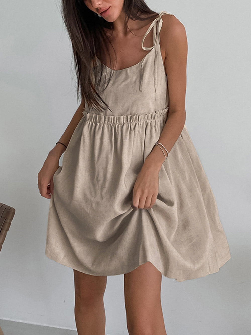 Maica Mini Dress Sleeveless Preppy