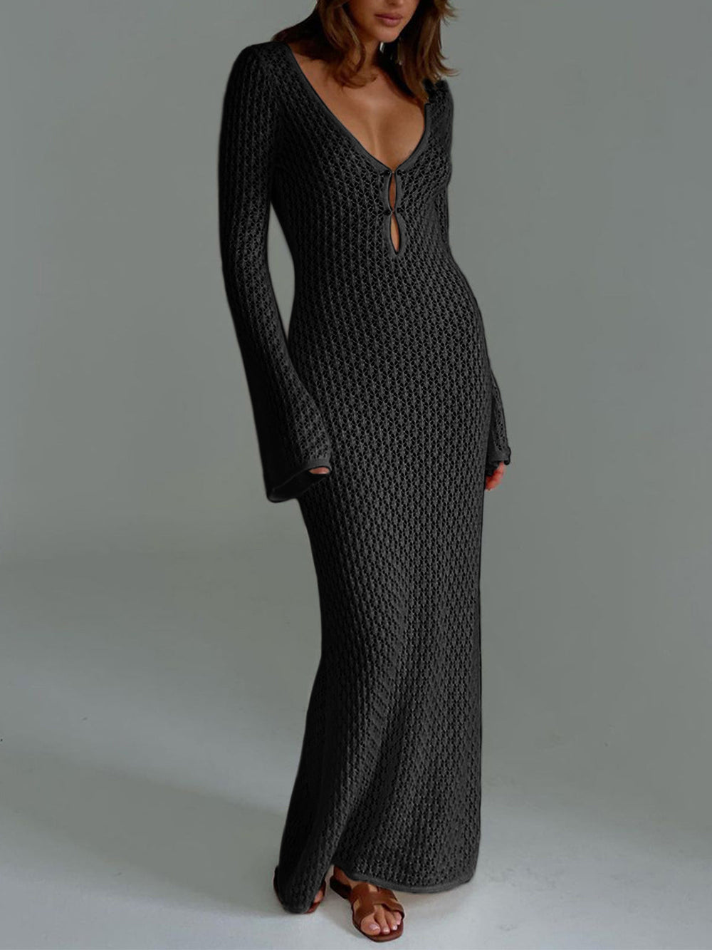 Backless Maxi Dress